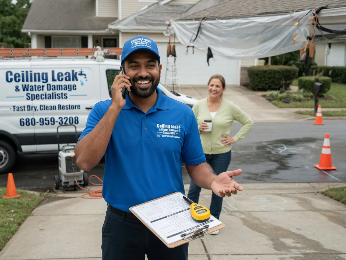 Ceiling Leak Cleanup Weatogue, CT FAQs